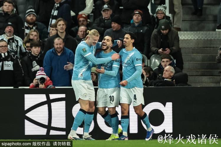 联赛杯-塞梅尼奥连场破门谢尔基建功 曼城2-0纽卡